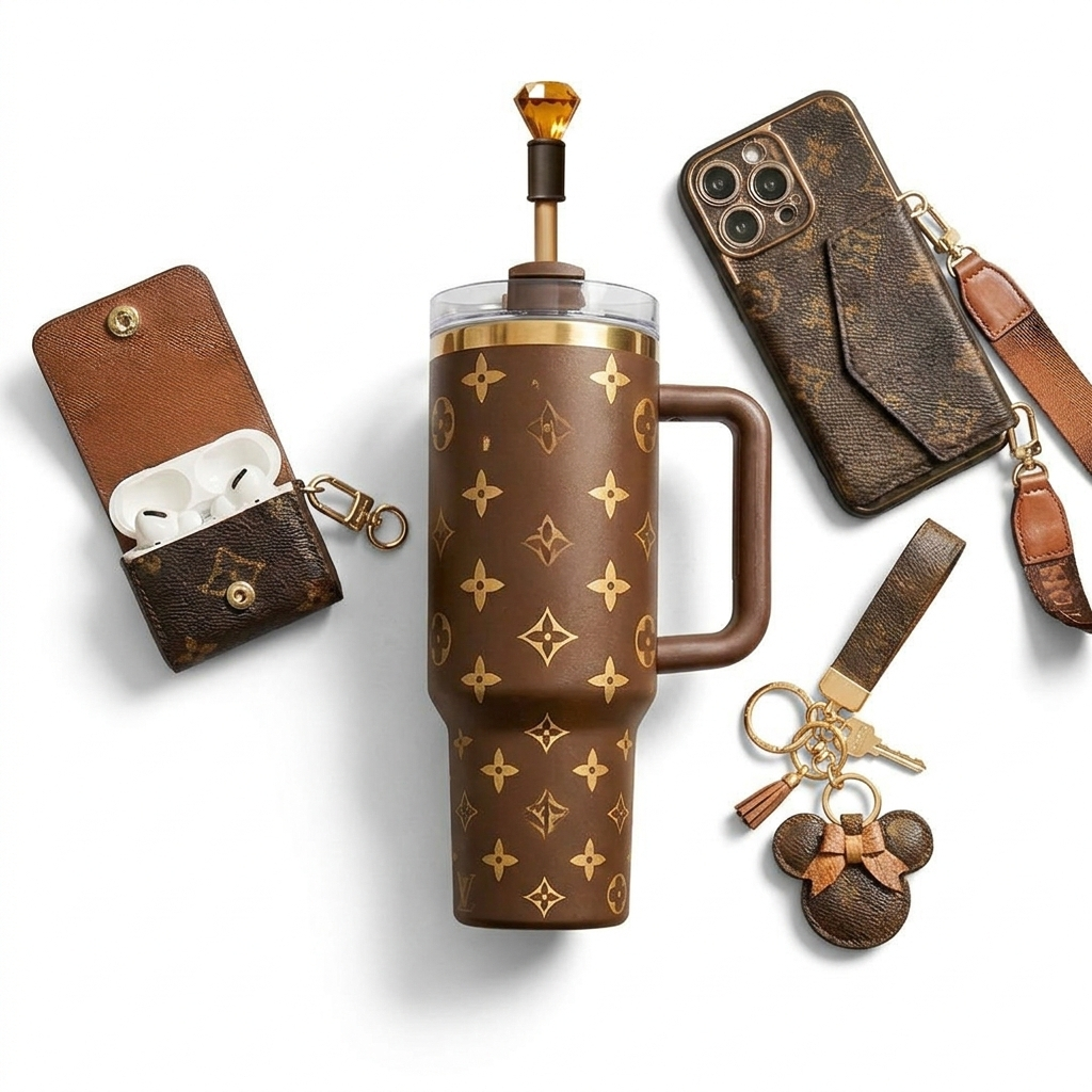 Luxury Drinkware & Accessories Bundle 5-piece