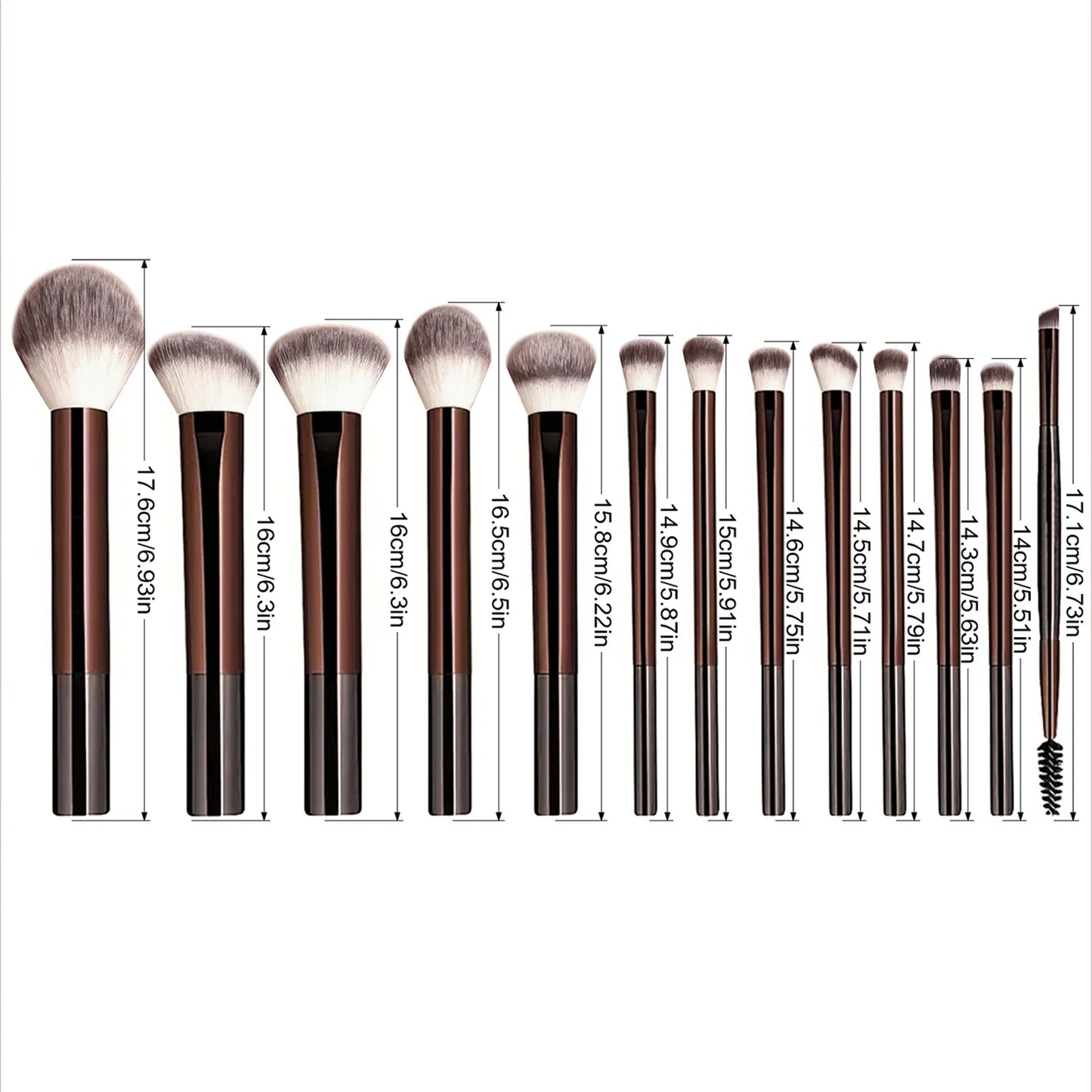 13-Piece Makeup Full Glam Brush Set