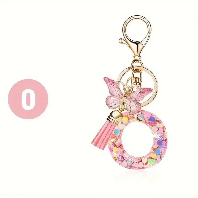 Anime Letter KeyCharm