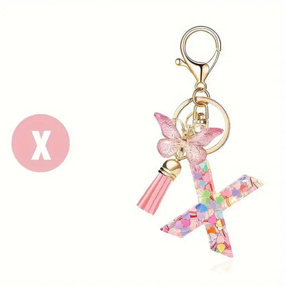 Anime Letter KeyCharm
