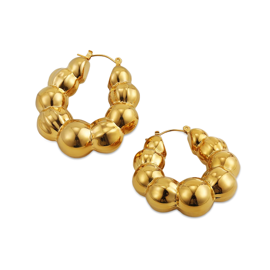 Vintage  Gold Earrings
