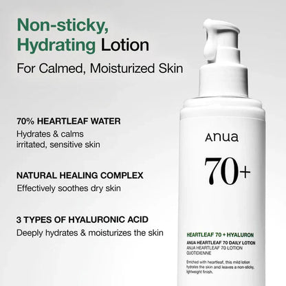 Heartleaf 70% Daily Lotion